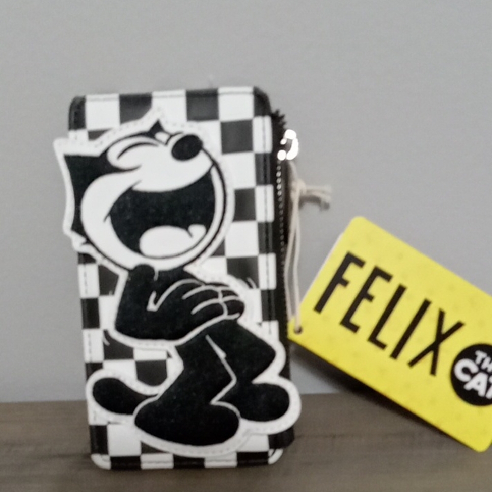 Loungefly Felix the Cat  Large Card Holder New
